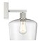 Access Lighting Port Nine Chardonnay, Chardonnay LED Wall Sconce, Brushed Steel Finish, Clear Glass 63144LEDDLP-BS/CLR - alternate 2